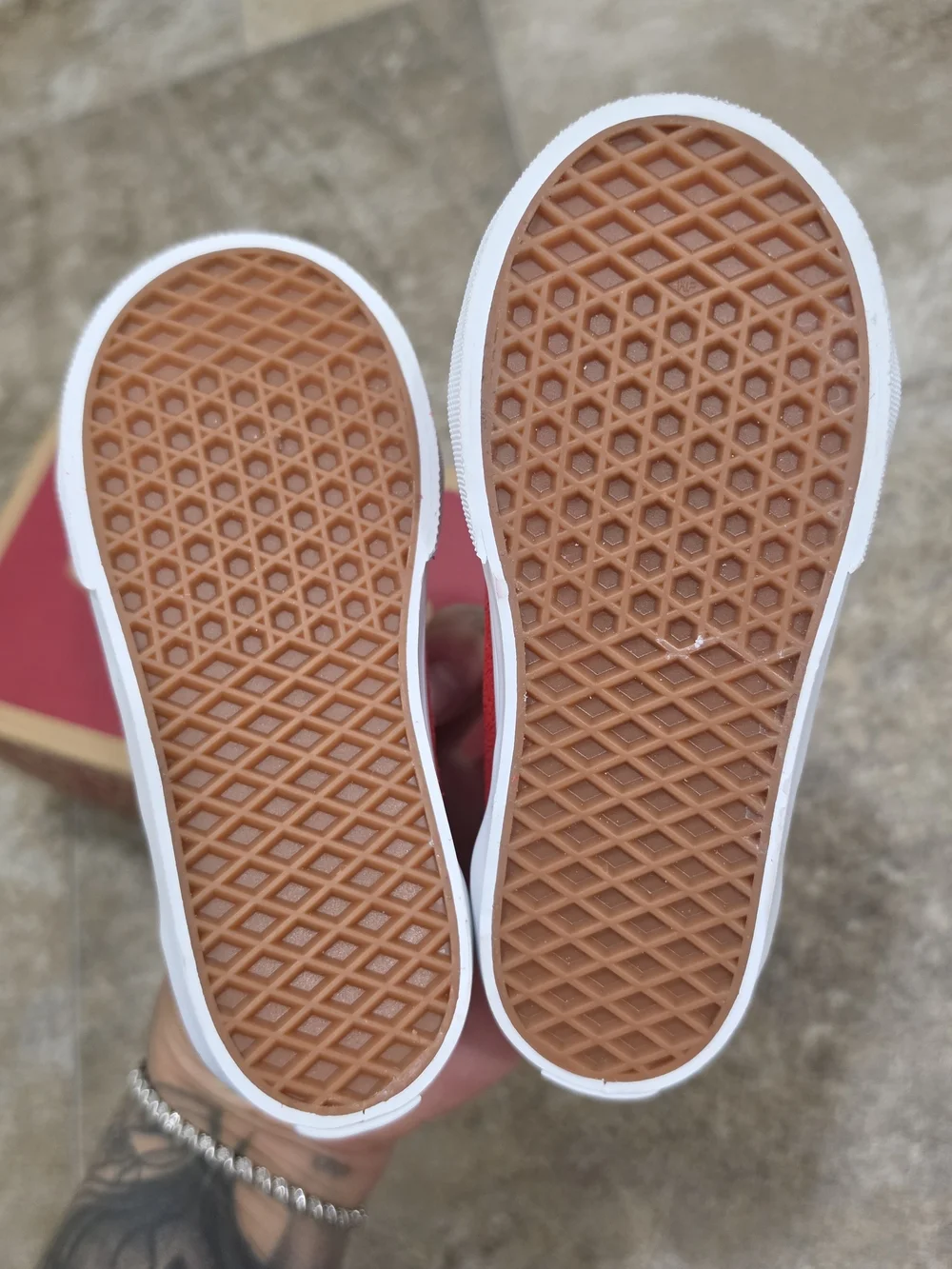 Vans Old Skool Toddler Velcro Shoes / Size 8C